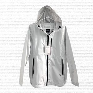 NWT Mondetta  Women’s Large Windbreaker Light  Outdoor Jacket White